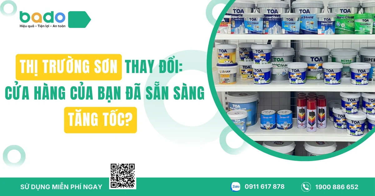 Thị trường sơn thay đổi